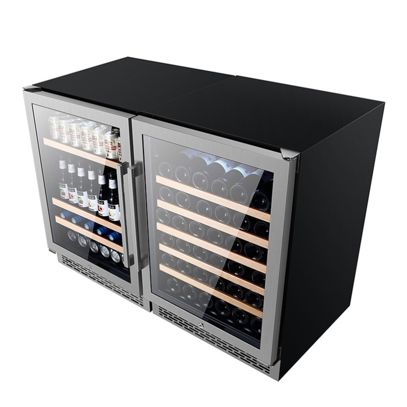 SICAO built in kitchen 110V 220V vietnam beer equipment coller food wine and beverage fridge cooler refrigerator