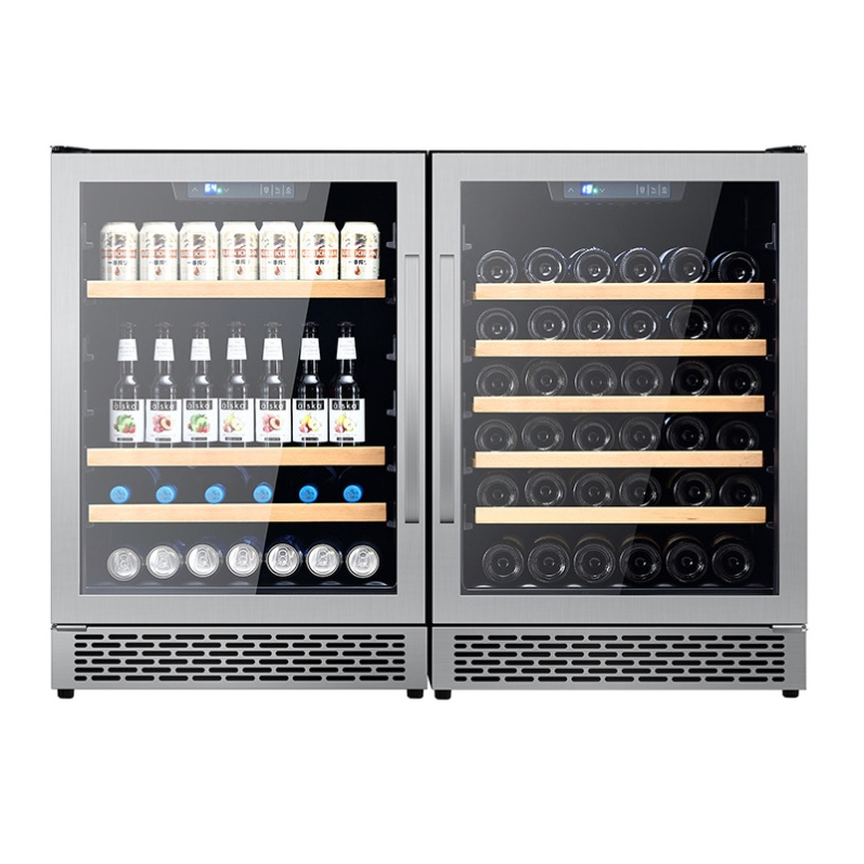 SICAO built in kitchen 110V 220V vietnam beer equipment coller food wine and beverage fridge cooler refrigerator