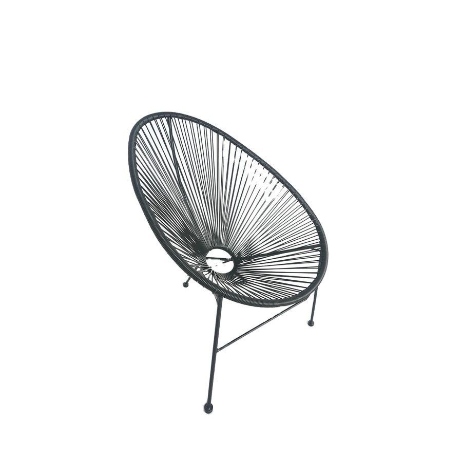 new style artificial rattan the Acapulco chair with egg shaped