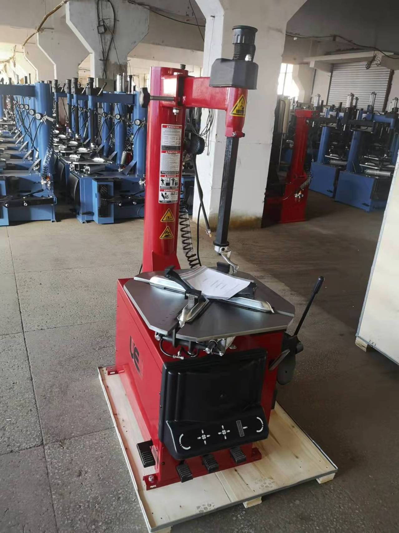 UE-8586 automatic tyre changer 10