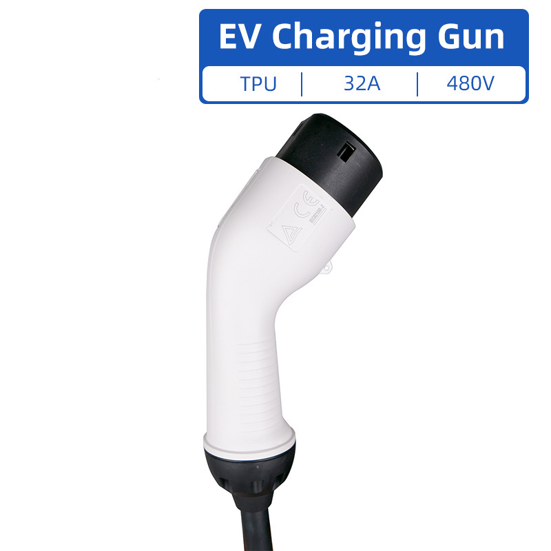 UE32A 480V AC IP55 3 Phase AC CCS IEC 62196-1 Type 2 Charging Station EV Charging Gun With 7 Meters Cable