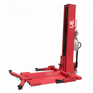 UE-25 Amerigo 5512 lb. Capacity China Automatic Hydraulic Single Post Car Lift Hydraulic mobile Manual car lift