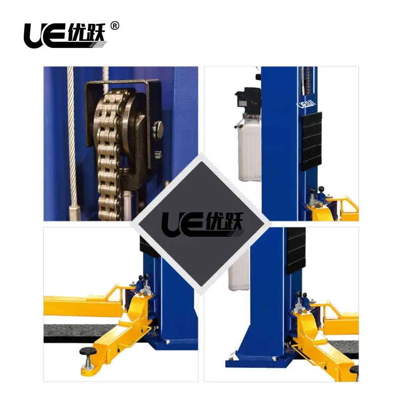 UE-QJY235CM High quality  car specially equipped with (Manual bilateral unlock)  two column lift 2 post car lift