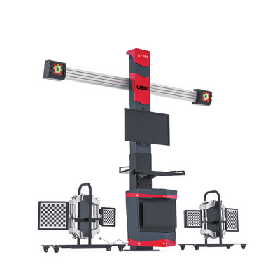 factory price UE-730 3D car  tire four wheel aligner 3D wheel balancing alignment machine