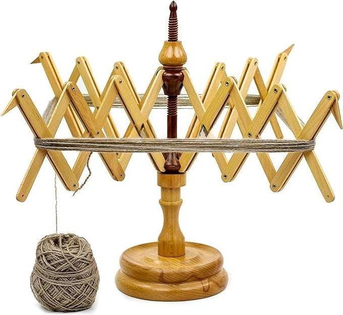 Wholesale Umbrella Table Top Yarn Swift  yarn Winder Notion Tools Crafts Arts Yarn Bowl Tools handcrafted winder