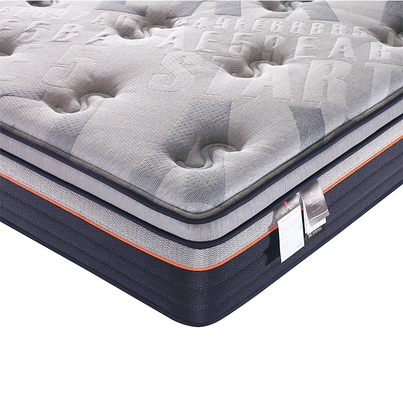 Wholesale Suppliers  Hybrid King Size Roll Pocket Spring Mattress 10 Inch