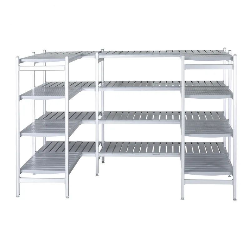 Multiple Sizes Widely Use Aluminum Shelving Kitchen Garage Warehouse Wire Shelving With Wheels