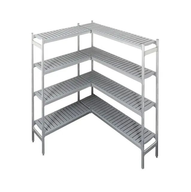 Multiple Sizes Widely Use Aluminum Shelving Kitchen Garage Warehouse Wire Shelving With Wheels