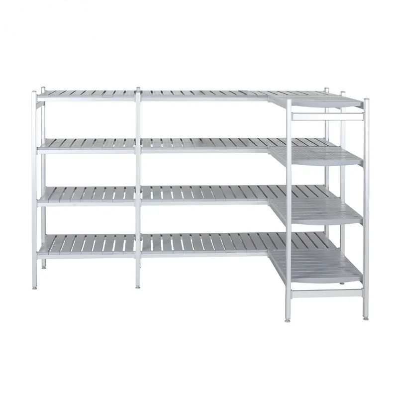 Multiple Sizes Widely Use Aluminum Shelving Kitchen Garage Warehouse Wire Shelving With Wheels