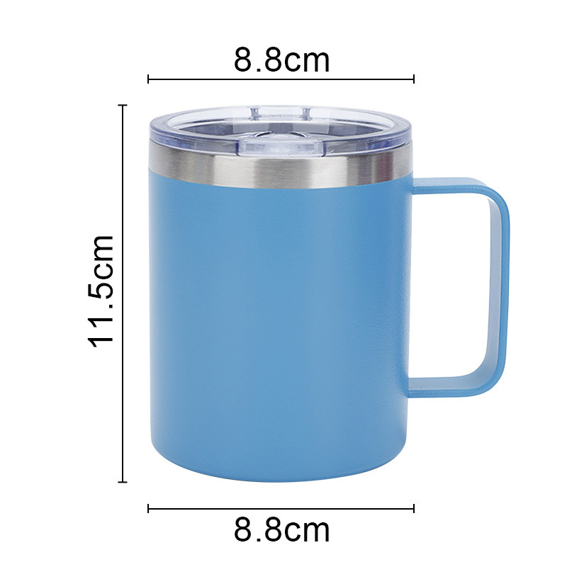 Custom 12oz 14 OZ Double Wall Coffee Mug Stainless Steel Insulated Vacuum Tumblers Travel Coffee Mug with Logo