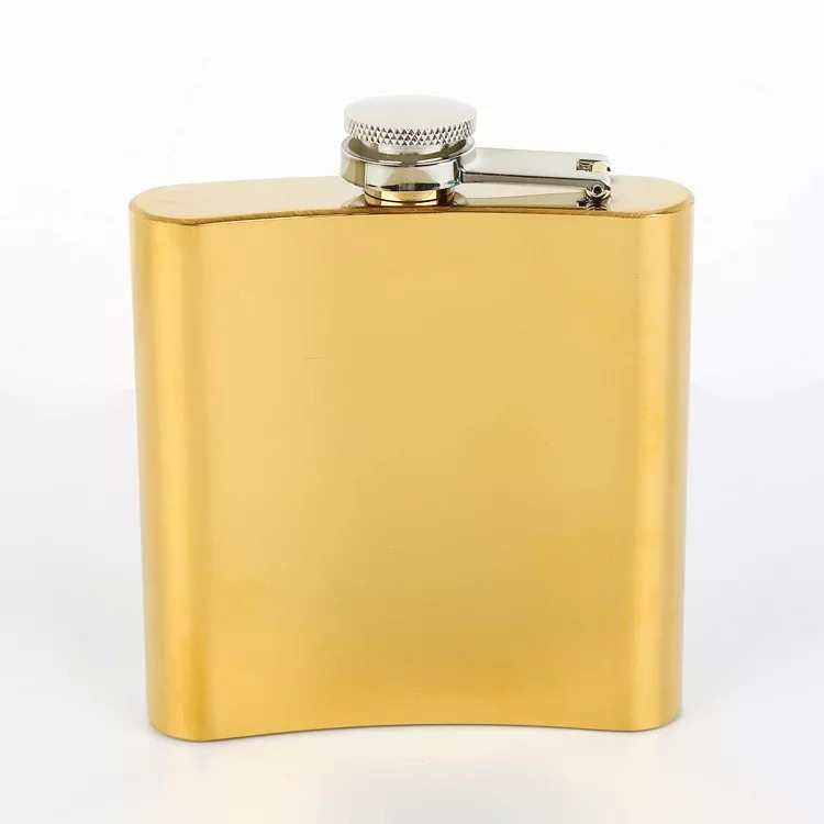 7oz Hot Sale Portable Stainless Steel Liquor Whiskey Alcohol Pocket Wine Flagon Small Mini Bottle Sublimation Blank Hip Flask