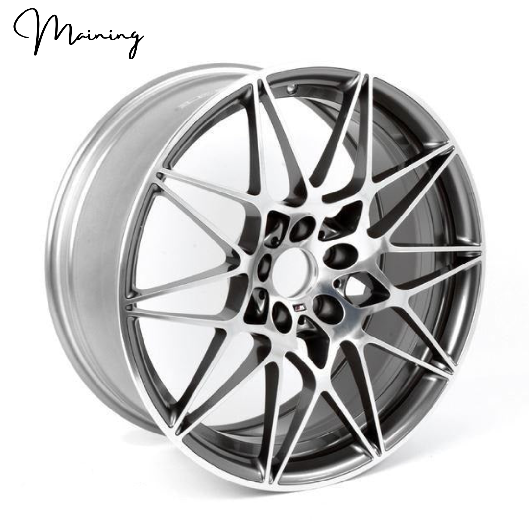 Maining Set for BMW M3 M4 Style Wheels fit OEM Factory BMW 335i 428i 435i 19 inch 666M 5x120 New Forge Alloy Wheels