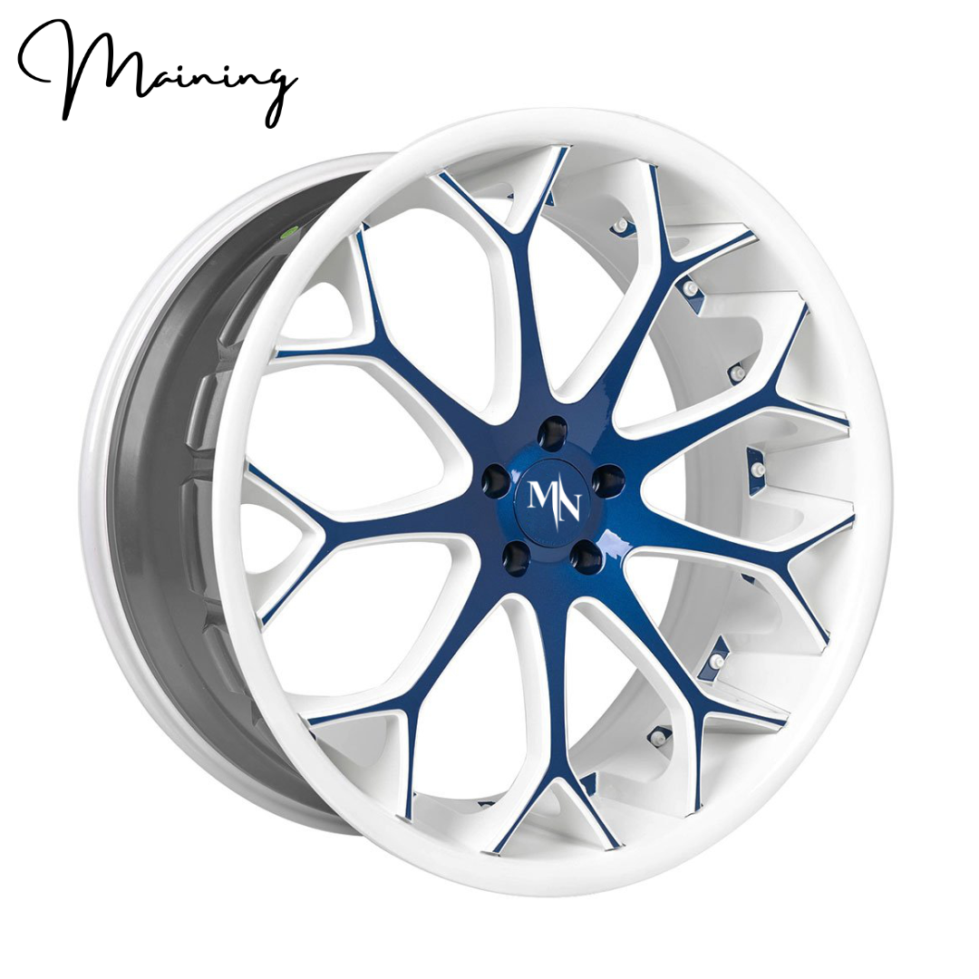 Support Customization 20 Inch Chrome Spoke Rims White Deep Face 20 Inch Wheel 6x139.7