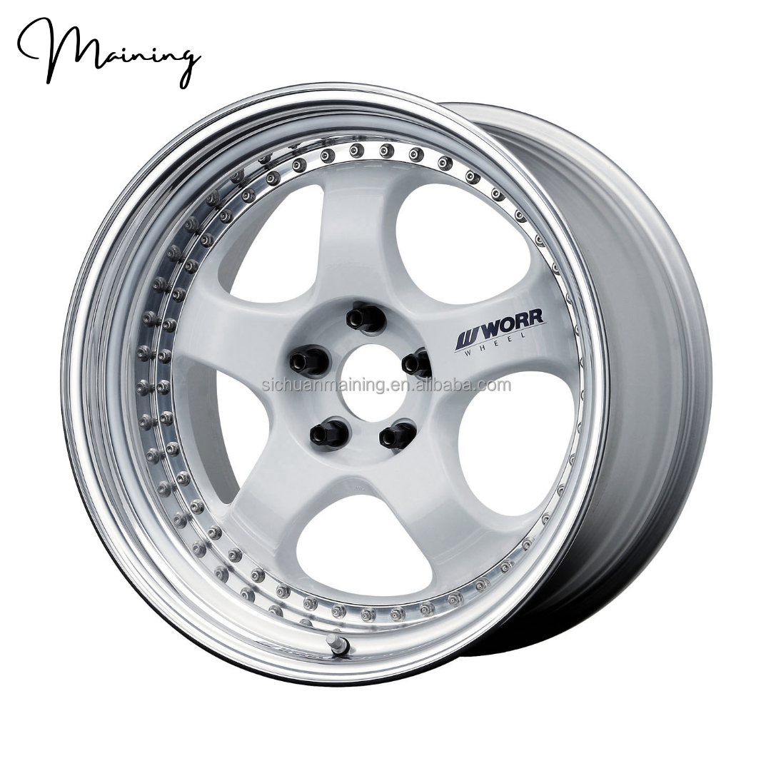 Passenger Car Wheels Work Meister S1 Deep Dish Alloy Wheels 17 inch wheels rims 4x100 4x114.3 5x100 5x112 5x114.3