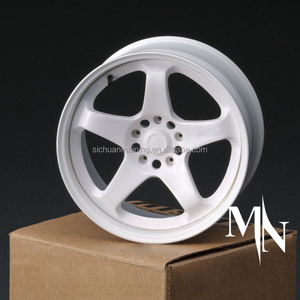 5x100 5x112 5x114.3 17 18 19 20 22 Inch Concave Design Forged Car Rims White nissan nismo wheel High Performance Track Wheels