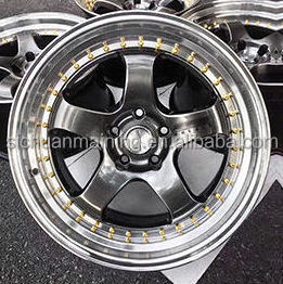 Passenger Car Wheels Work Meister S1 Deep Dish Alloy Wheels 17 inch wheels rims 4x100 4x114.3 5x100 5x112 5x114.3