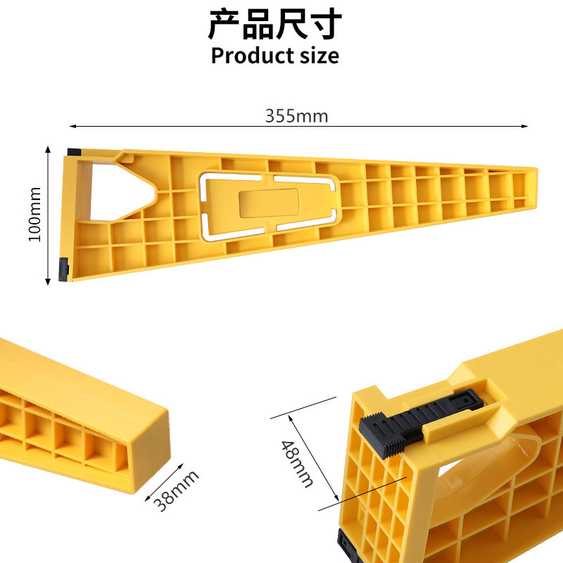 2pcs Drawer Slide Jig Set Drawer Slide Mounting Tool Woodworking Tool