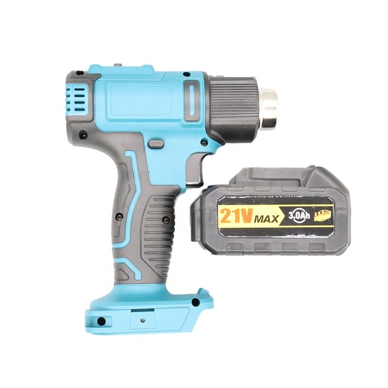 1200W 2-speed Temperature Regulation Hot Air Blower Heat Gun Portable Hot Air Gun Cordless