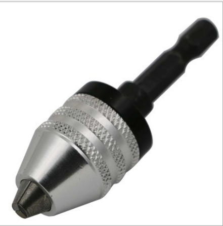 0.3-6.5mm Mini Keyless Drill Chuck 6.35mm 1/4