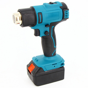 Cordless Heat Gun with Lithium Battery Handheld Hot Air Gun Kit with Variable Temp Control for Shrink Tubing, Wrap, Crafts