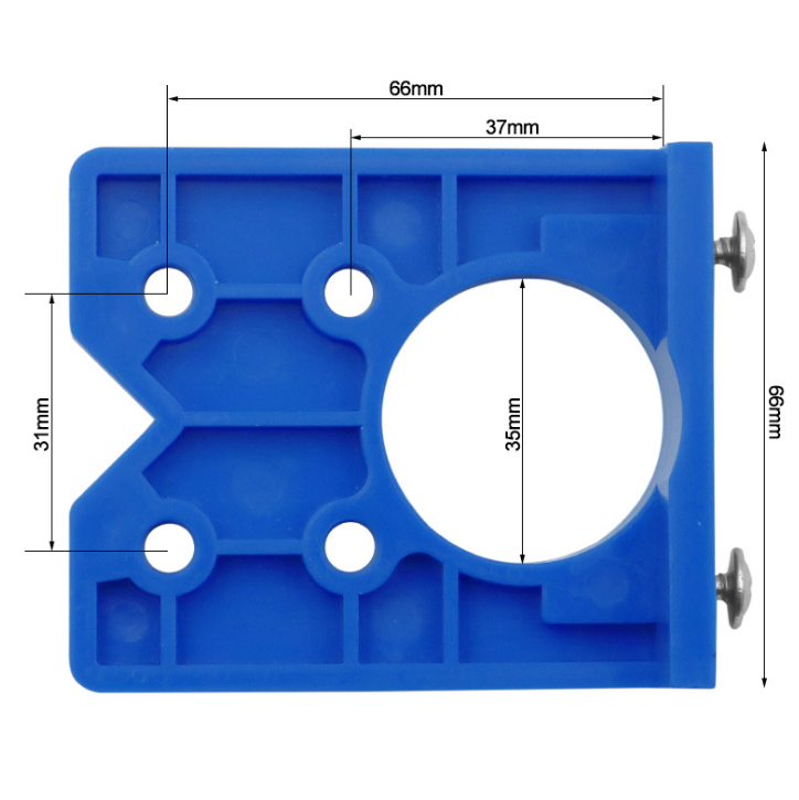 35mm Forstner Drill Bits   Portable Dowel Jig ABS Hinge Drilling Jig  for Furniture Door Cabinet Hinge Boring Installation