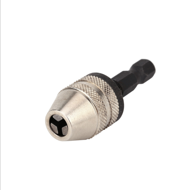 0.3-6.5mm Mini Keyless Drill Chuck 6.35mm 1/4