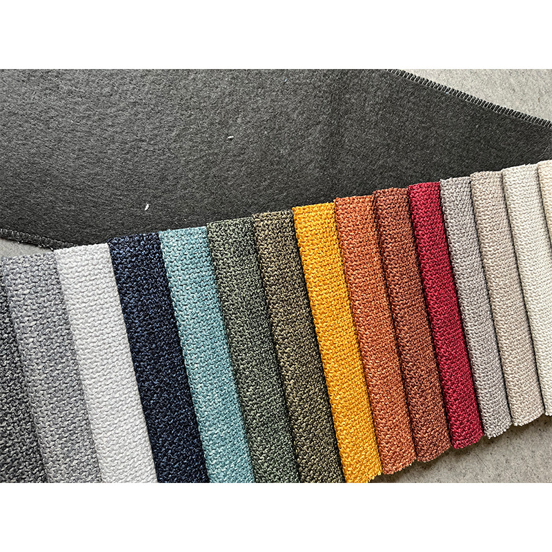 Factory Direct 100 Polyester Microfiber Fabric Woven Chenille Sofa Fabric For Furniture Textile