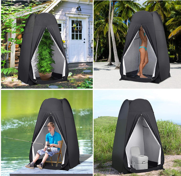 Pop Up Privacy Bathing Tent Shower Tent Portable Outdoor Sun Shelter Camp Toilet Changing Dressing Room