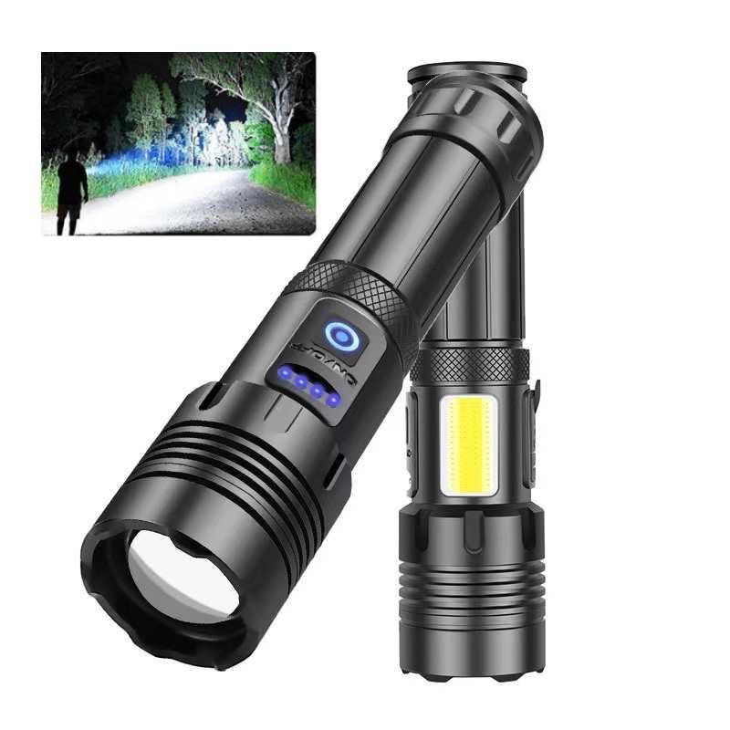 Survival Emergency Powerful 5000 Lumens Waterproof Mini Torch EDC Flashlight Camping Rechargeable LED Flashlights