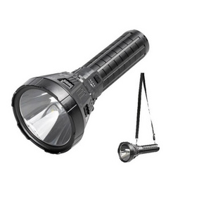 Camping Outdoor 30W Super Bright USB Rechargeable Strong Light Torch Portable Big Size LED Flashlight with Lanyard