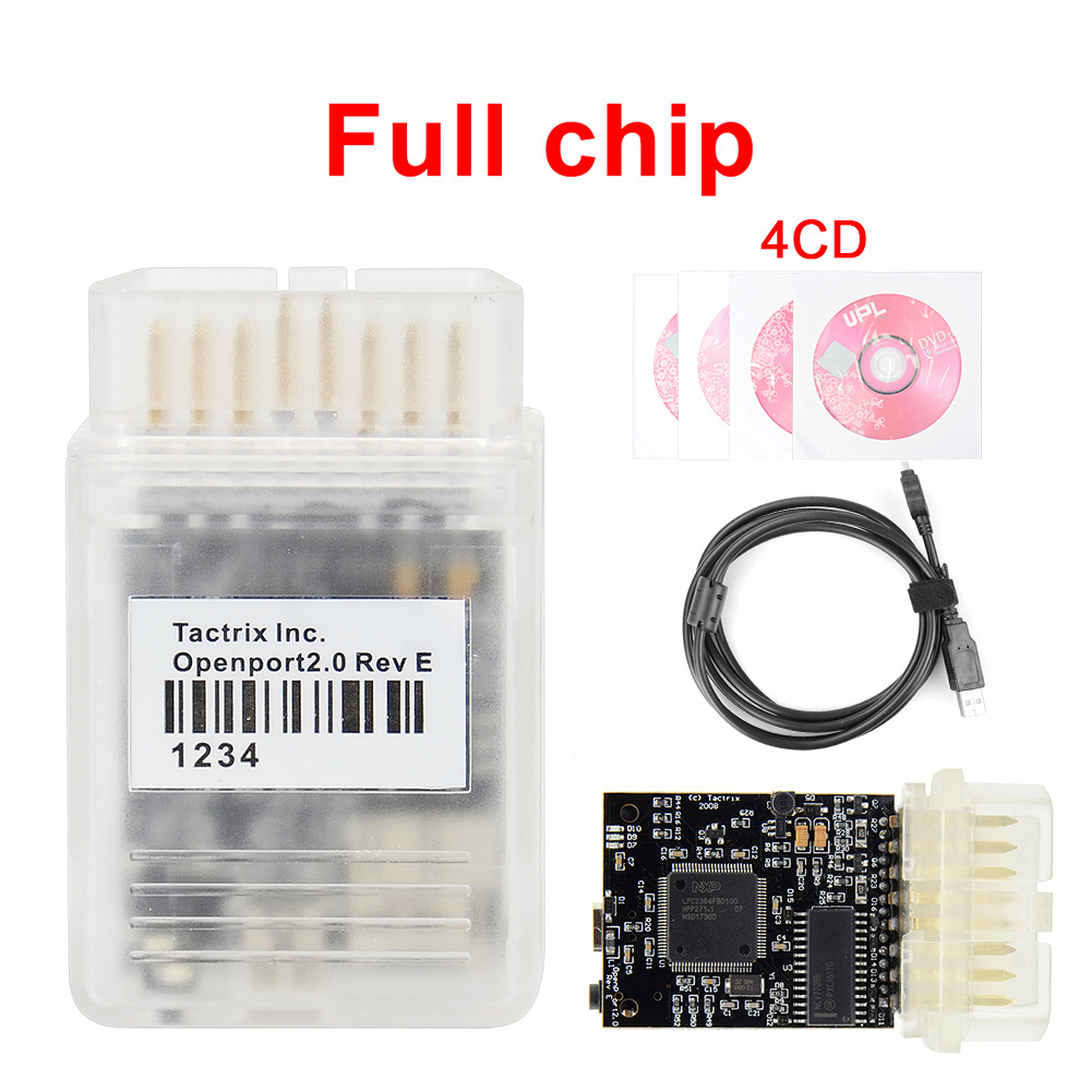 A+ Tactrix Openport 2.0 ECU Chip Tuning Tool Full Chip Open Port ECU Flash OBD2 Connector For Mercedes For Benz Multi-Brand Cars