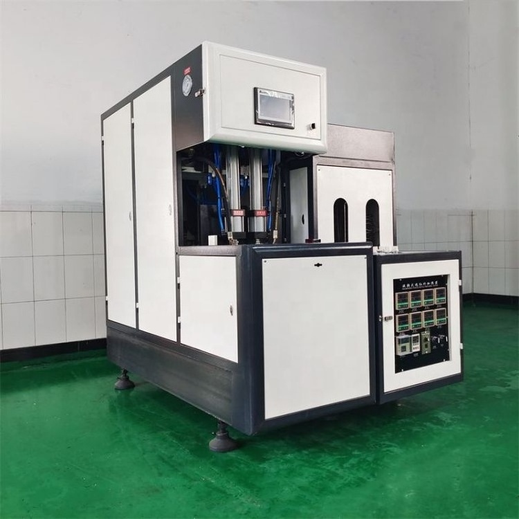 Hz880 Semi-Auto Blow Moulding Machine Price Mineral Water PET Bottle Blowing Molding Machine Plastic Bottle Making Machine Price