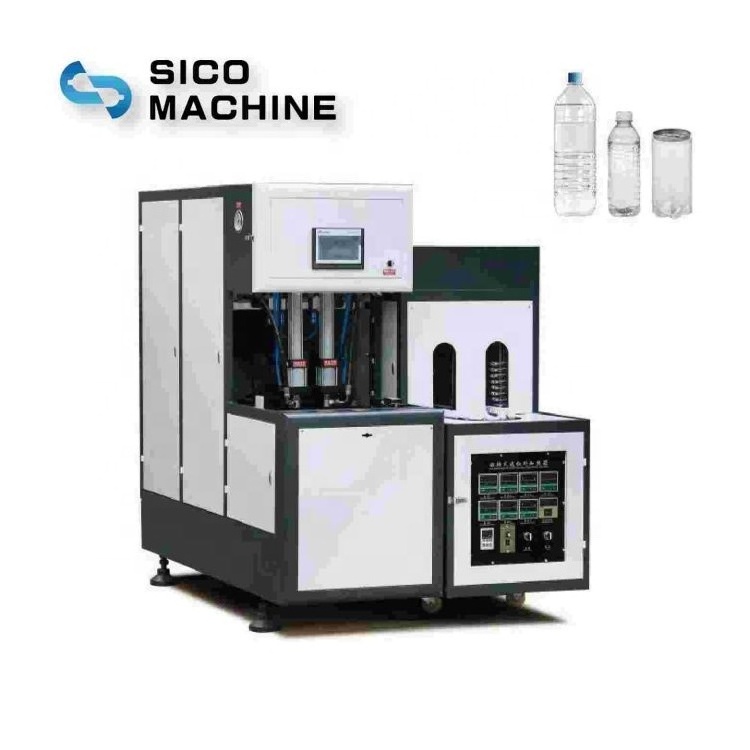 Lowest Price Semi Automatic PET Bottle Blowing Machine , PET Plastic Bottle Blow Molding Machine