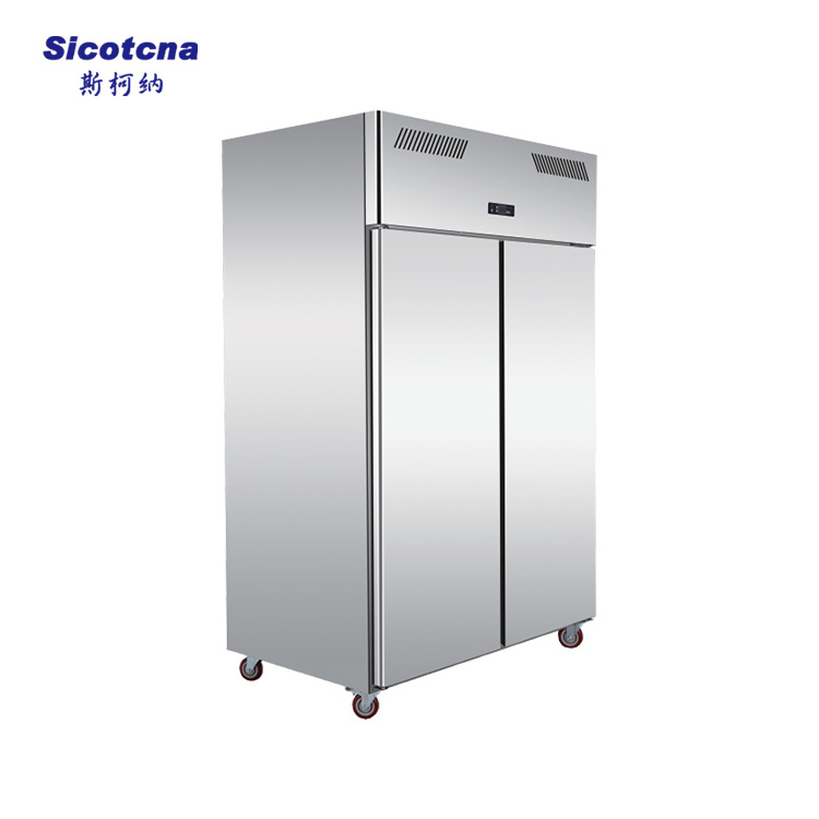 Commercial Vertical Refrigerator Freezers Stainless Steel Refrigeration Equipment Restaurant kitchen spiral freezer