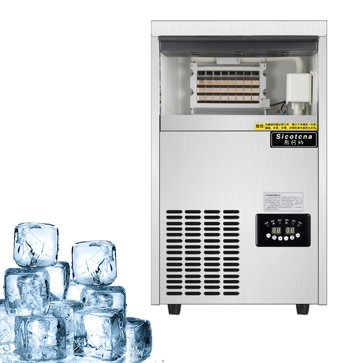 Industrial Ice Making Equipment Commercial Bar Milk Tea Shop Fully Automatic Ice Maker Different Models Ice Block Making Machine