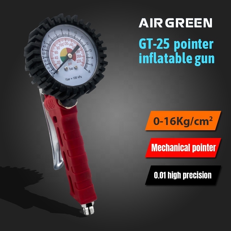 Accurate Air Pressure Gauge for Tire Inflation Band Deflating Air Gun TG-25 Precision Tire Pressure Gun