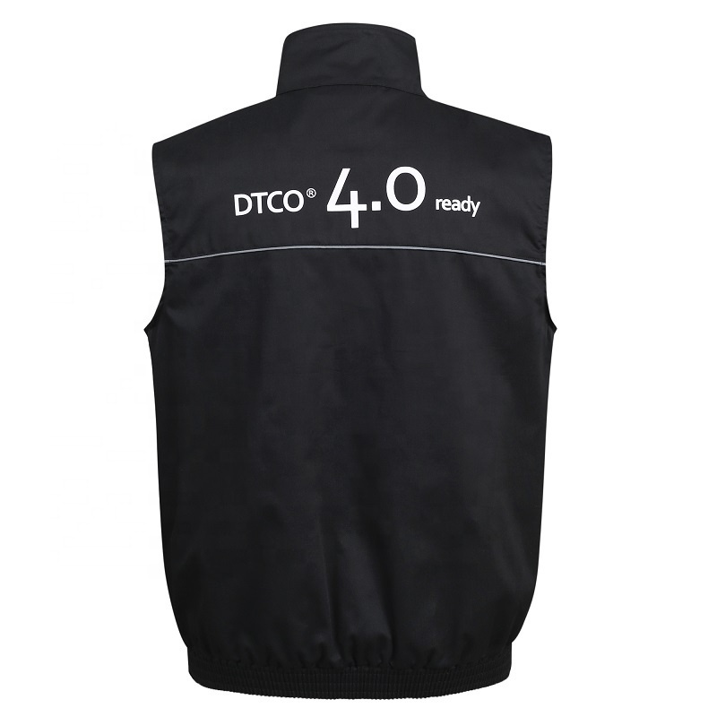 custom work wear multiple pockets unisex cargo vest