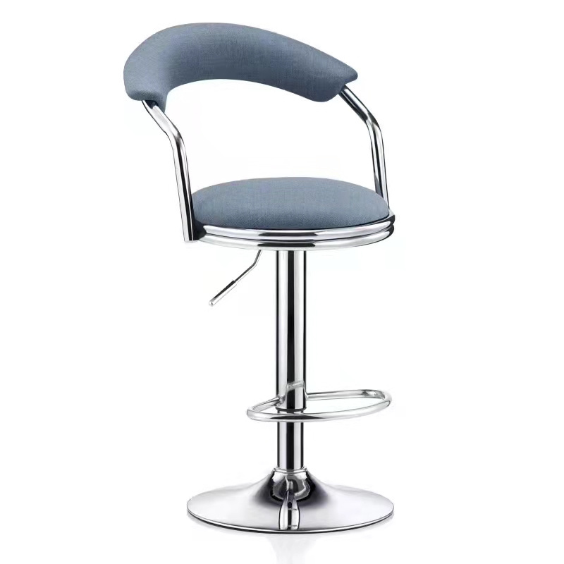 white colored modern bar stool nordic bar stool white base  for heavy people