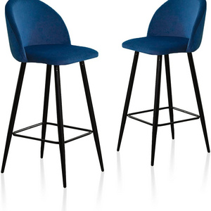 Industrial retro bar stool outdoor aluminum bar stool metal 2023