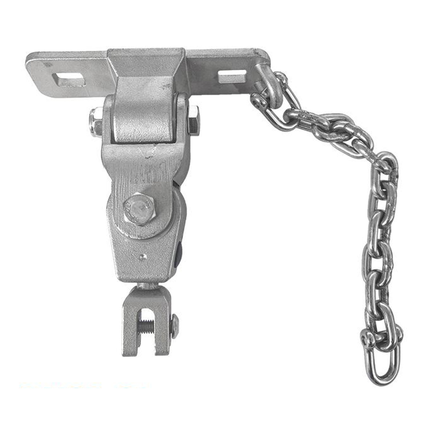 304 Stainless Steel Heavy Duty Universal Swing Commercial Swing Hook With Chain Protection