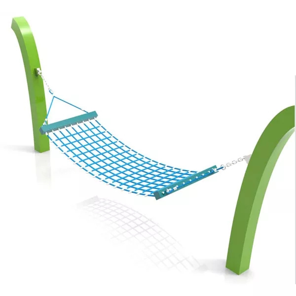 Heavy Duty Outdoor Hammock swing made of combination rope for commercial use playground