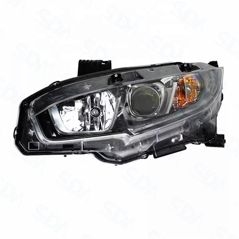 FORSIDA OEM 33150-TET-H11 33100-TET-H11 For Honda Civic 2016-2019  Auto Lighting System Headlamp Headlight