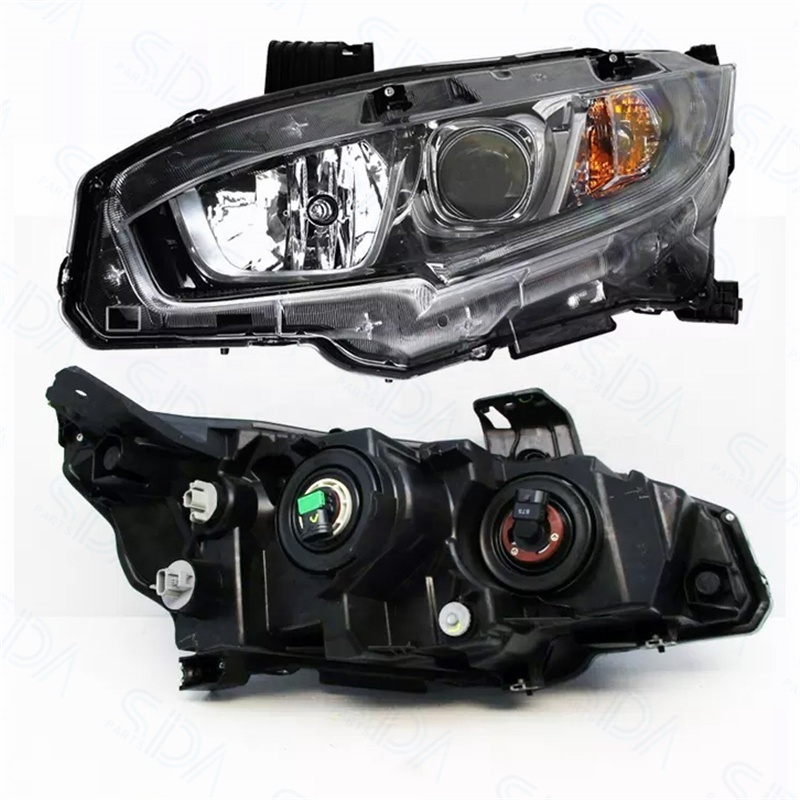 FORSIDA OEM 33150-TET-H11 33100-TET-H11 For Honda Civic 2016-2019  Auto Lighting System Headlamp Headlight