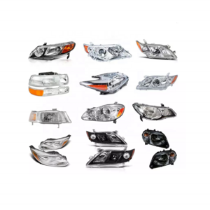 FORSIDA Factory Outlet For Honda CRV ACCORD CIVIC HRV FIT  American edition Black LED configuration headlight