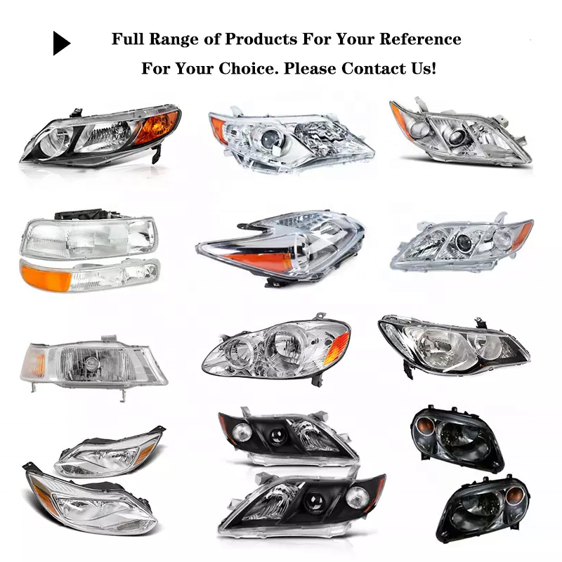 FORSIDA Factory Outlet For Honda CRV ACCORD CIVIC HRV FIT  American edition Black LED configuration headlight