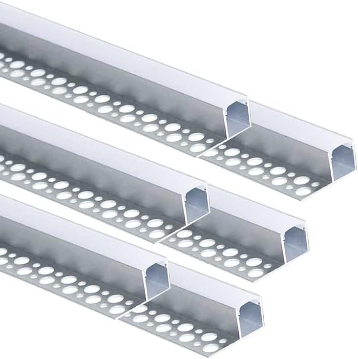 SDW056 Recessed LED Strip Light Profile Tile in Profile for Tiled Edge Linear Light