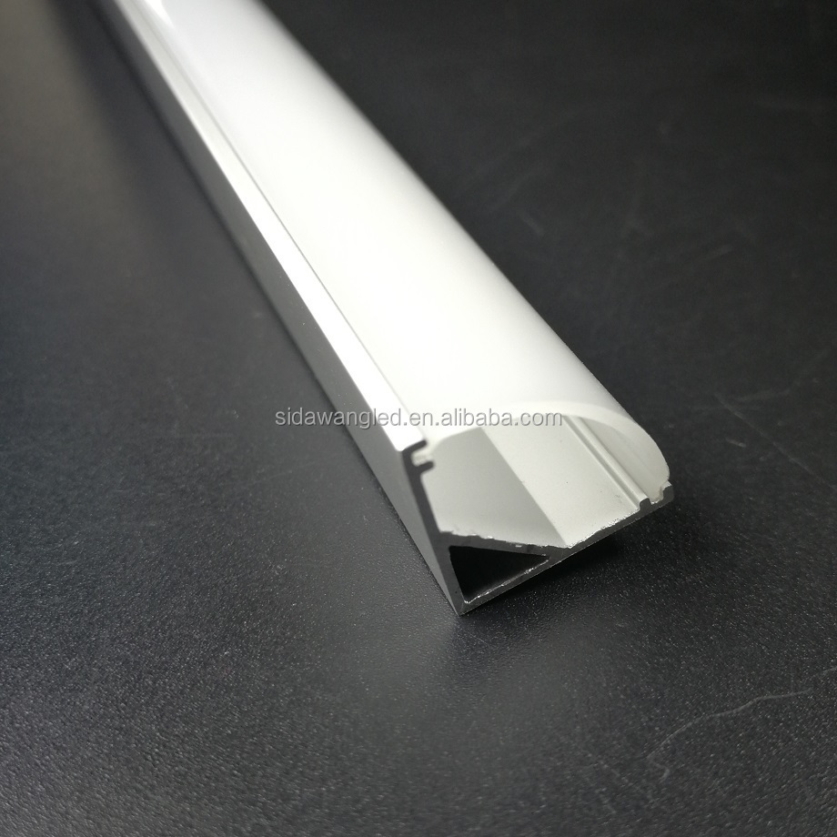 V Slot 1616 Triangle Aluminum Profile Wardrobe Kitchen Cabinet Corner Joint Alu LED Profile