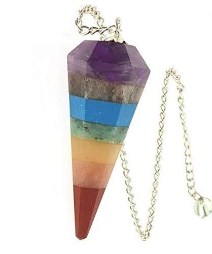 7 chakra reiki cone dowser pendulum