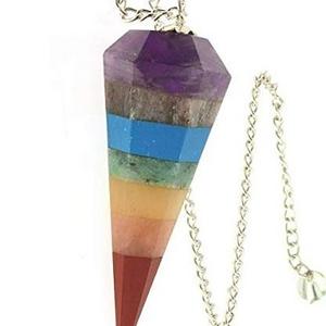 7 chakra reiki cone dowser pendulum