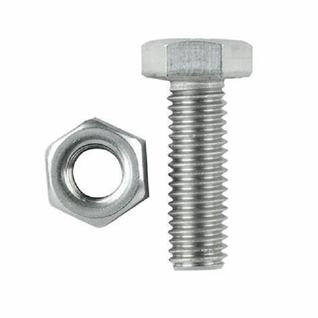 hex bolt and nut grade 4.8 6.8 8.8 10.9 12.9 stainless steel 304 316